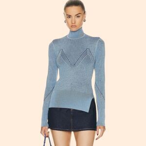 Aknvas Lennox Knit Turtleneck Top